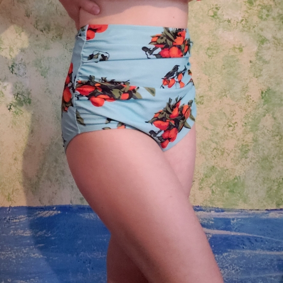 Other - *SOLD* Highwaisted Swimbottom with Oranges